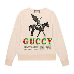 Gucci: Многоцветная толстовка 