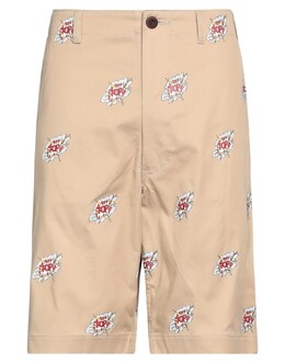 Comme des Garçons: Коричневые шорты 