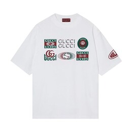 Gucci: Белая футболка 