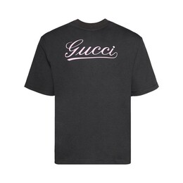 Gucci: Чёрная футболка 