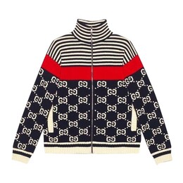 Gucci: Многоцветная куртка 