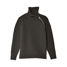 Dries Van Noten: Серый свитер 