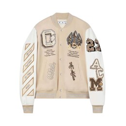 Off-White: Белая куртка 