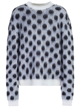 Marni: Свитер в горошек 