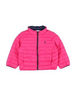 Polo Ralph Lauren: Пуховик с вышивкой 