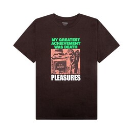 Pleasures: Коричневая футболка 