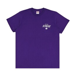 Supreme: Фиолетовая футболка  Life