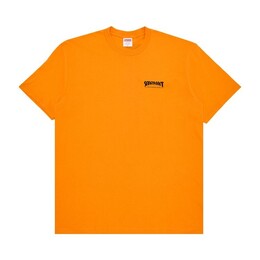 Supreme: Оранжевая футболка  Thrasher