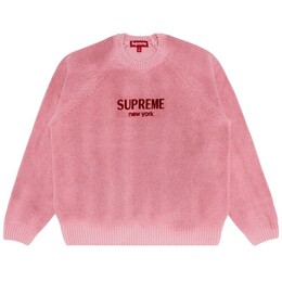 Supreme: Розовый свитер 