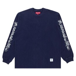 Supreme: Футболка  Old English с длинным рукавом