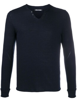 Zadig&Voltaire: Синий свитер  Monastir