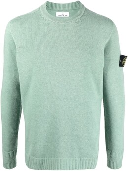 Stone Island: Зелёный свитер 