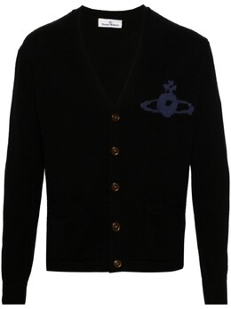 Vivienne Westwood: Чёрный кардиган  Orb