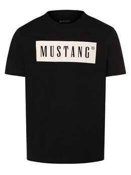 Mustang: Чёрная футболка 