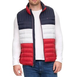 Tommy Hilfiger: Стёганый жилет  Big&Tall