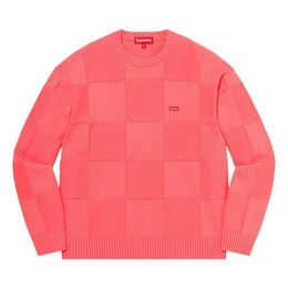 Supreme: Оранжевый свитер 