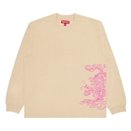 Supreme: Футболка  Dragon с длинным рукавом