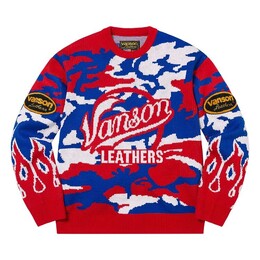 Supreme: Красный свитер  Vanson