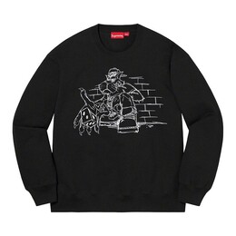 Supreme: Чёрная толстовка 