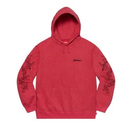 Supreme: Толстовка  Overdyed с капюшоном