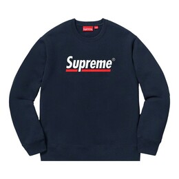 Supreme: Синяя толстовка 