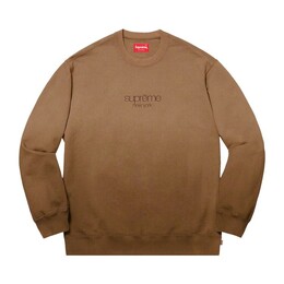Supreme: Коричневая толстовка 