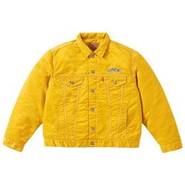Supreme: Жёлтая куртка 