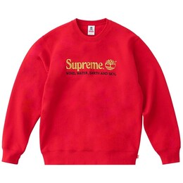 Supreme: Красная толстовка  Timberland