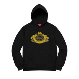 Supreme: Толстовка  Love с капюшоном
