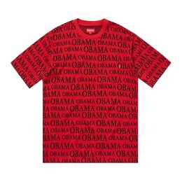 Supreme: Жаккардовая футболка  Obama