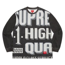 Supreme: Футболка с длинным рукавом 