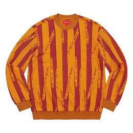Supreme: Толстовка в полоску 