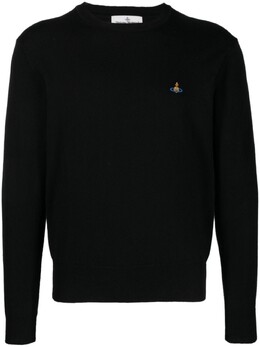 Vivienne Westwood: Свитер  Orb с вышивкой