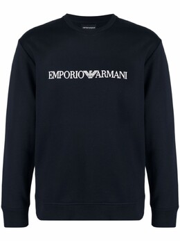 Emporio Armani: Синяя толстовка 