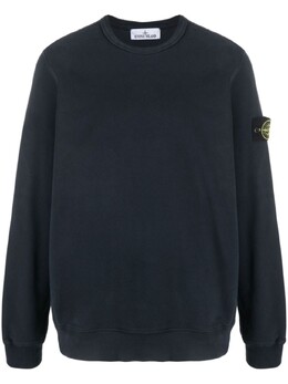 Stone Island: Синяя футболка  Compass