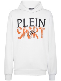 Plein Sport: Белая толстовка 