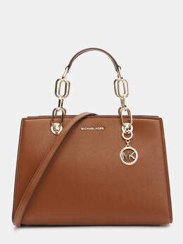 Michael Kors: Светлая спортивная сумка 