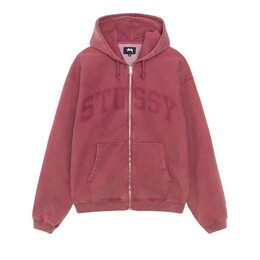 Stussy: Бордовая толстовка 