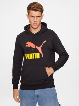 PUMA: Чёрная толстовка  Classics