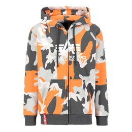 Alpha Industries: Оранжевая толстовка 