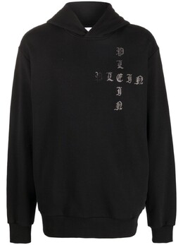 Philipp Plein: Толстовка  Gothic Plein с длинным рукавом