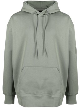 Y-3: Зелёная толстовка 