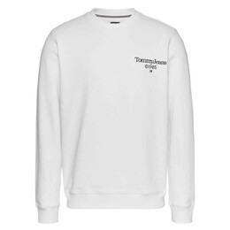 Tommy Jeans: Белая толстовка 