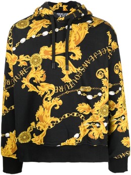 Versace Jeans Couture: Толстовка с принтом 