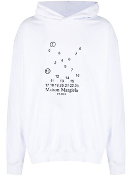 Maison Margiela: Белая толстовка 