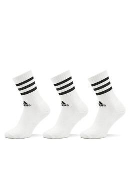 Adidas: Белые носки  Stripes