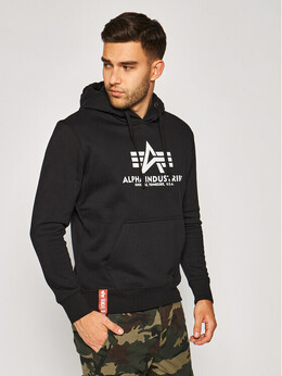 Alpha Industries: Чёрная толстовка 