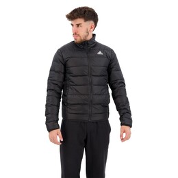 Adidas: Чёрная куртка  Essentials