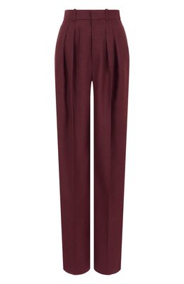 Saint Laurent: Брюки из шерсти 