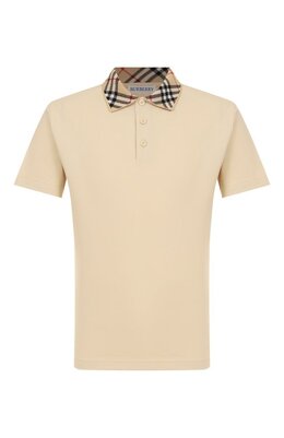 Burberry: Хлопковое поло 